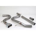 Piper exhaust Volkswagen Golf MK6 2.0 GTD 170 cat-back exhaust system 0 Silencer